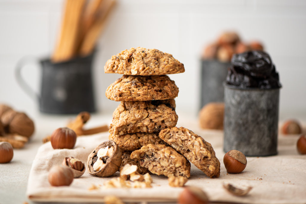 Cookies Aux Flocons D Avoine Et Noix Recette Sport