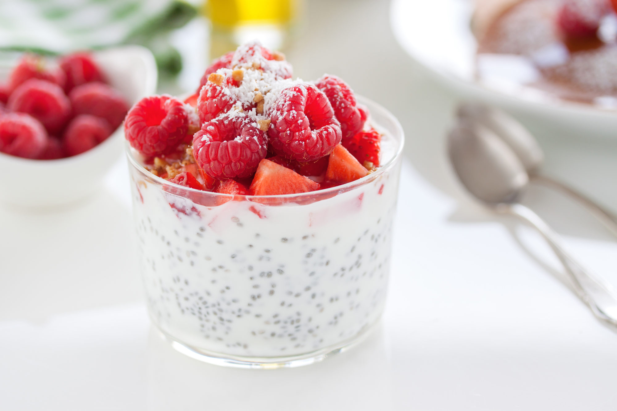 Chia fruits rouges