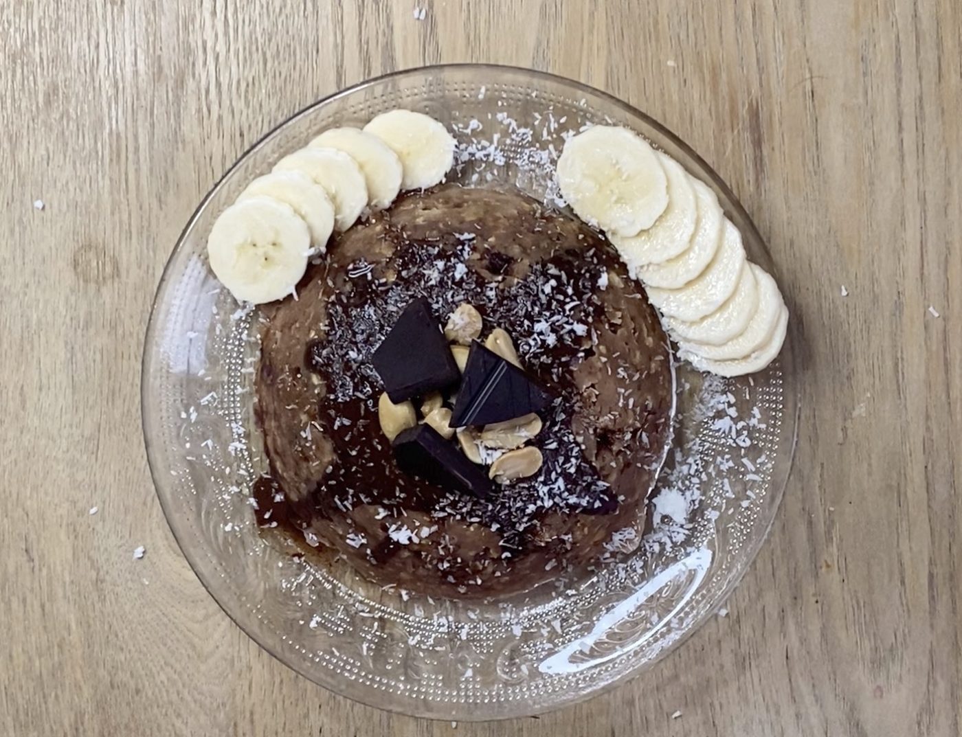 Recette bowl cake chocolat healthy - Recette Sport