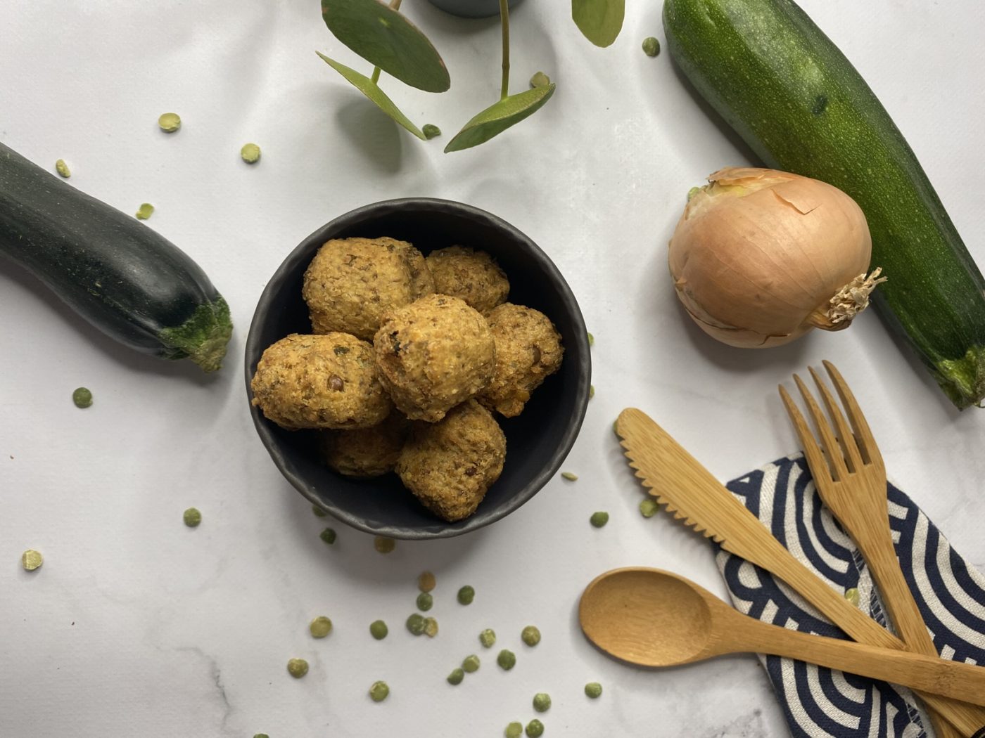 Recette de boulettes végétariennes de lentilles vertes - Recette Sport